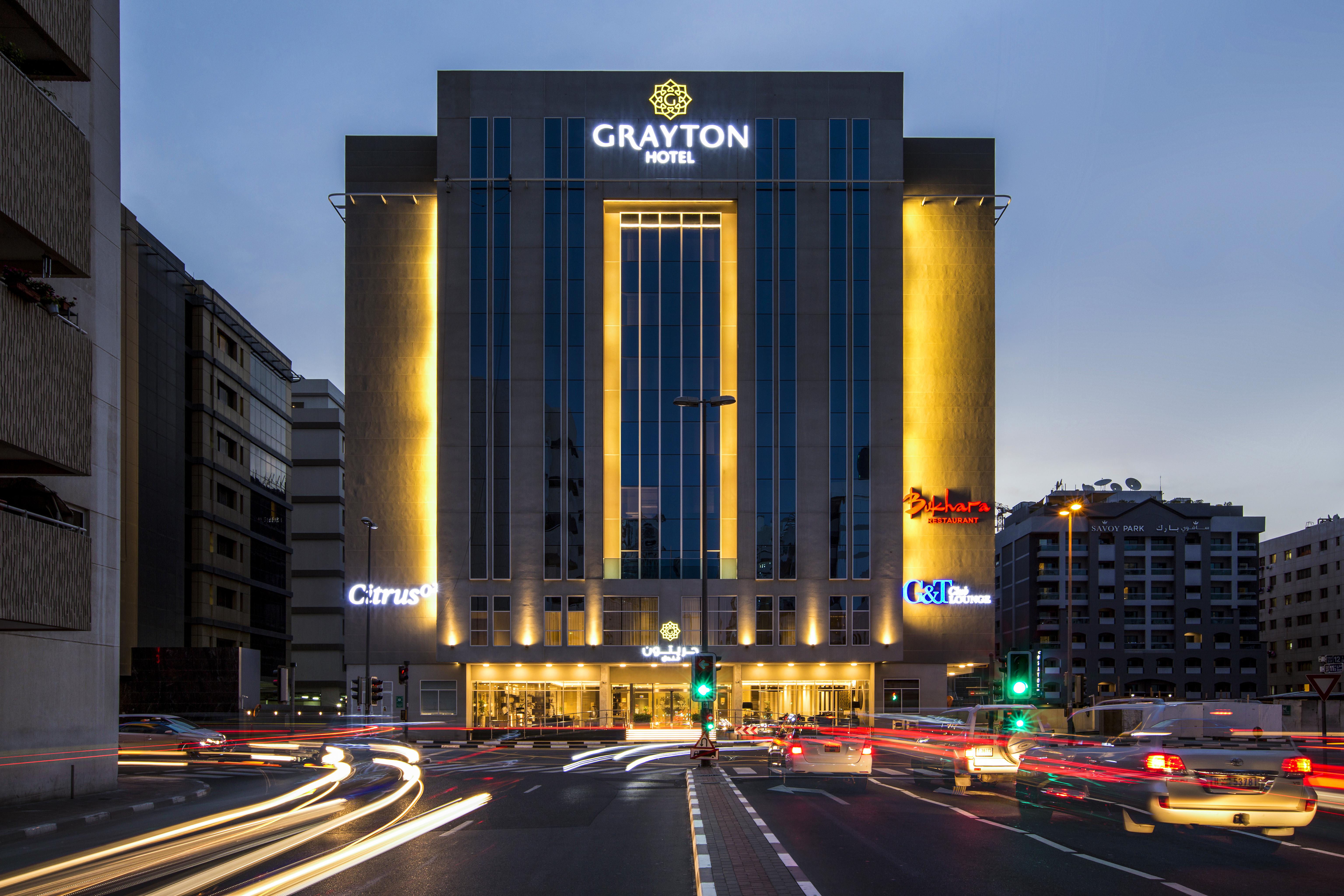 Grayton Hotel By Blazon Hotels Dubai Exterior photo